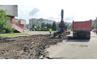 Показали, як відбувається реконструкція площі перед Палацом урочистих подій у Луцьку (відео)
