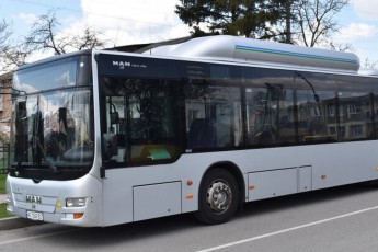 У Луцьку на популярному маршруті їздитимуть автобуси MAN