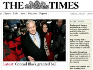 The Times позбулася 75% Інтернет-читачів через перехід на платну платформу