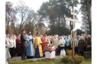 У Луцьку заклали перший камінь нового Храму