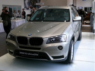 У Києві представили нове покоління BMW X3.