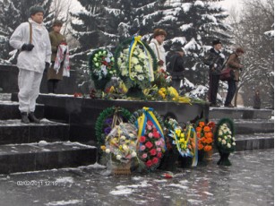 На Меморіалі Пам’яті  вшанували пам\'ять визволителів Луцька