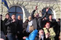 У Києві проходить акція протесту. 