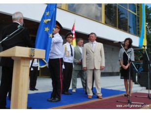 Луцьку вручили Почесний прапор Європи