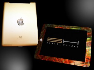 Створено iPad 2, прикрашений кістками динозавра та діамантами