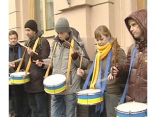 Біля комітетів ВР протестують проти ухвалення Трудового Кодексу