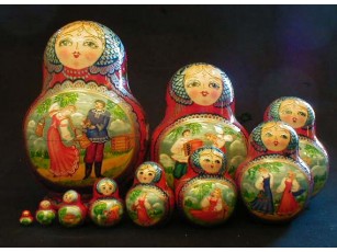 Росія виводить матрьошок на міжнародний ринок