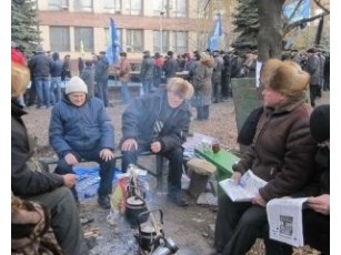 У Донецьку продовжують голодування 22 чорнобильця