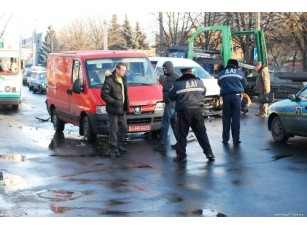 ДТП паралізувала рух тролейбусів 