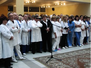 Янукович дізнався як успішно «реформується» сфера медицини на Волині