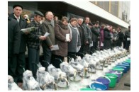 Волинським фермерам-одноосібникам роздали 21 доїльний апарат та 3 трактори