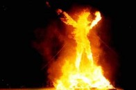На Рівненщині на жінці загорівся одяг