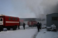 На Волині горів цех із виробництва полімерної продукції