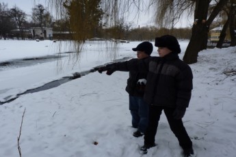 На Рівненщині 9-річний хлопчик врятував на кризі свого товариша