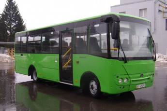 У Луцьку випустили нову модель автобуса «Богдан»