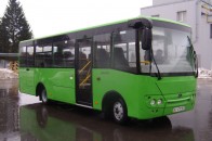 У Луцьку випустили нову модель автобуса «Богдан»