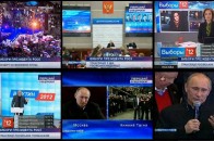 «Перший національний» шість годин поспіль транслював Російські Федеральні канали, які вихваляли Путіна