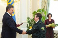 Жителька Волині отримала від Януковича звання «Заслужений лісівник України»