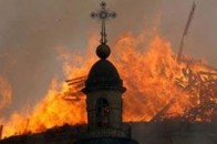 На Волині згоріла церква