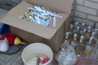 Волинські правоохоронці виявили чергову партію нелегального спирту