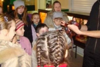 Луцькій дітворі показали екзотичних тварин