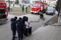 Луцький кінотеатр «Промінь» ще не встигли продати, однак МНС-ники вже готуються до пожежі