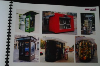 У Луцьку можуть з'явитися кіоски та зупинки у стилі футуризму