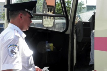 У Луцьку водій автобуса знаходився за кермом в нетверезому стані
