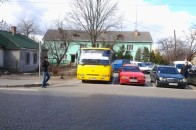 Водії підприємства «Санрайз» пікетують мера Луцька за складеним графіком