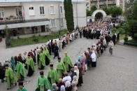 Патріарх Філарет прибув до Луцька на святкування Трійці