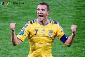 Шевченко очолив рейтинг кращих гравців Євро-2012