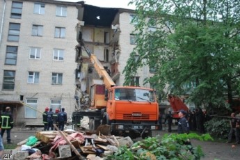 Депутати Волиньради констатують, що вони не знайдуть грошей на 56 квартир для мешканців зруйнованого будинку