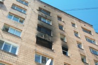 У Рівному горіла дев’ятиповерхівка