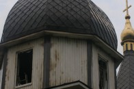 Волинські МНС-ники врятували церкву від вогню