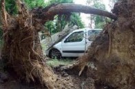 Вихідними на Волині під час грози було пошкоджено 37 будинків і школа