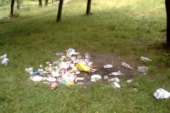 Луцька влада не спроможна прибрати міські парки до Дня незалежності самостійно?