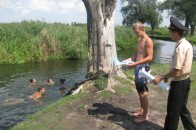 У Луцьку більшість водних об’єктів є небезпечними для купання