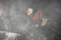 Нововолинські рятувальники витягли з осередку пожежі безпритульного