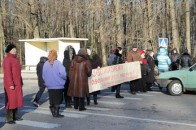 Волинські селяни не дочекались від Клімчука обіцяних грошей і перекрили автомагістраль Київ-Варшава