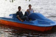 На Пісочному поцупили два водні велосипеди