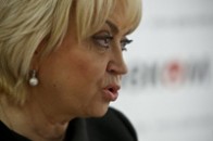 Олександра Кужель завітала на Волинь, аби відмити репутацію опозиційного кандидата Петра Кравчука