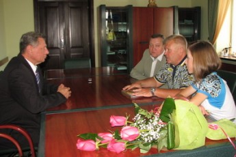 Микола Романюк привітав учасницю ХХХ Олімпійських ігор у Лондоні з перемогою