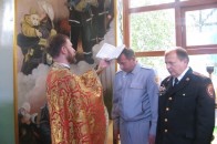 У Луцьку МНС-ники освятили власну капличку