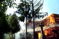 На Волині горіла церква