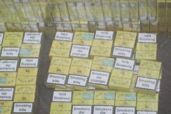 На Волині прикордонники затримали 19-річного юнака за спробу перевезти 10 ящиків сигарет