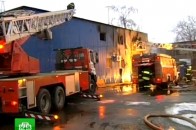 У Луцьку горів кіоск на «Варшавському» ринку