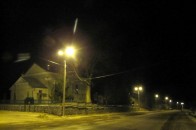 У двох селах на Волині встановили вуличні ліхтарі