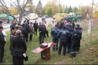 Волинські рятувальники вчились ліквідовувати аварії на луцьких тепломережах