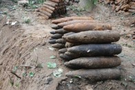 На Волині піротехніки МНС знешкодили 6 артилерійських снарядів