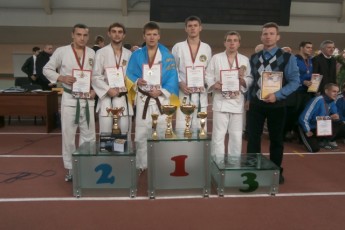 Троє лучан здобули золоті медалі на турнірі з рукопашного бою в Бресті